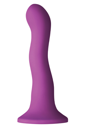 Dildo Colours Wave 15cm Viola